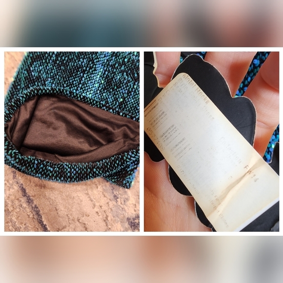 NWT Motel Rock Blue Green Iridescent Sequin long sleeve mini dress. Size XS. - Picture 13 of 17